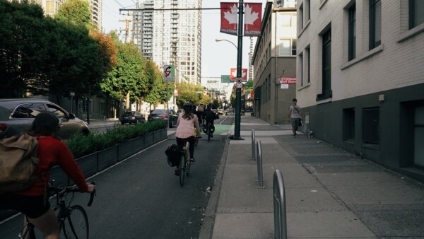 Ombouw van een drukke rijstrook naar een fietspad